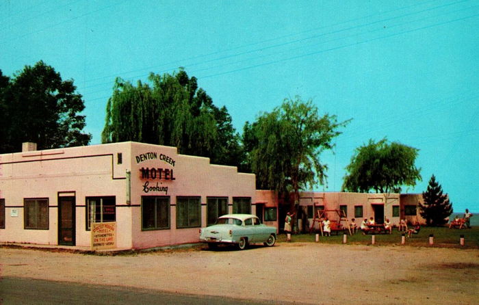 Korbinskis Lakeview Motel (McKees Coffee Bar and Cabins, Denton Creek Motel) - Denton Creek Motel